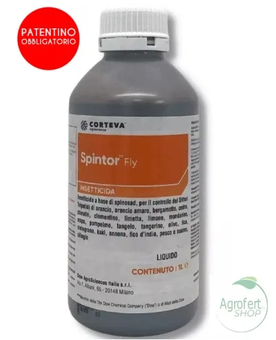 SPINTOR FLY DA LT 1 SPINOSAD BIOLOGICO (REG. N. 12768)